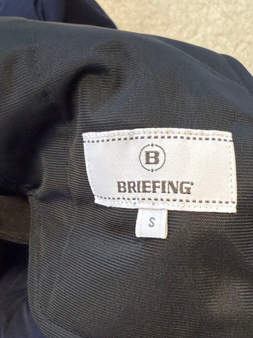 美品　ブリーフィング　ハイブリッドダウンスカート　ネイビー　Sサイズ