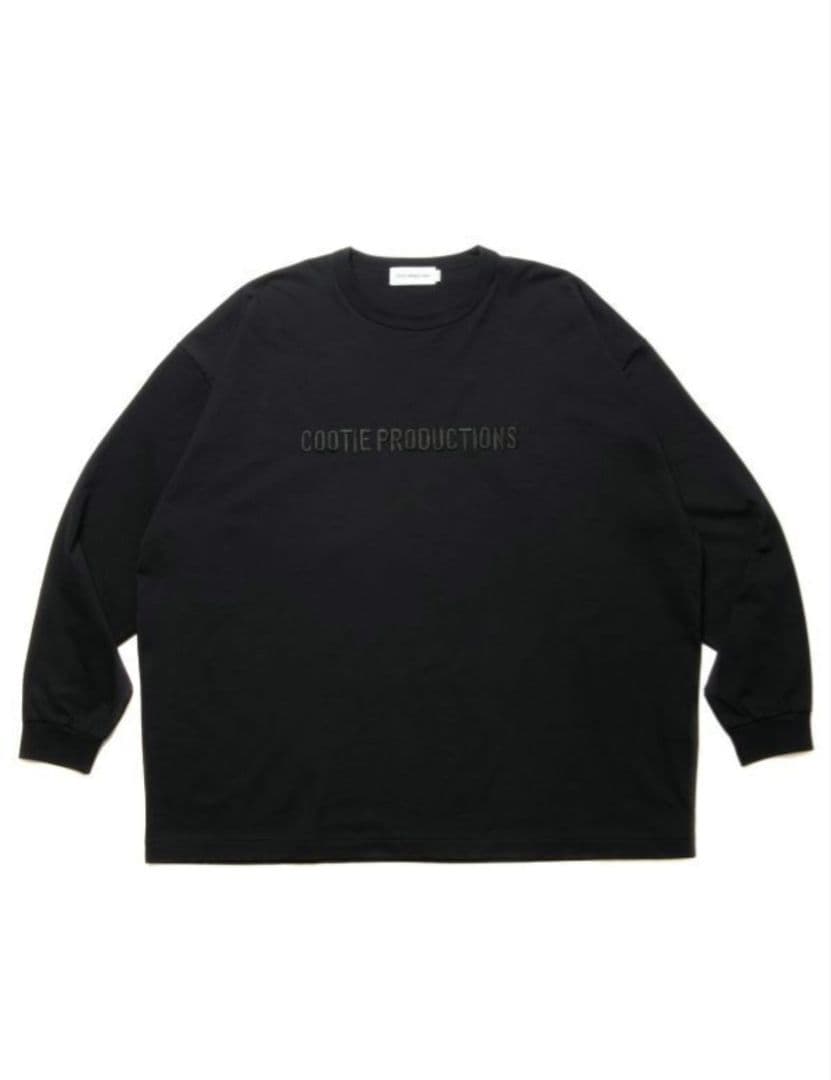COOTIE PRODUCTIONS ロンT Tシャツ BLACK L 新品 黒