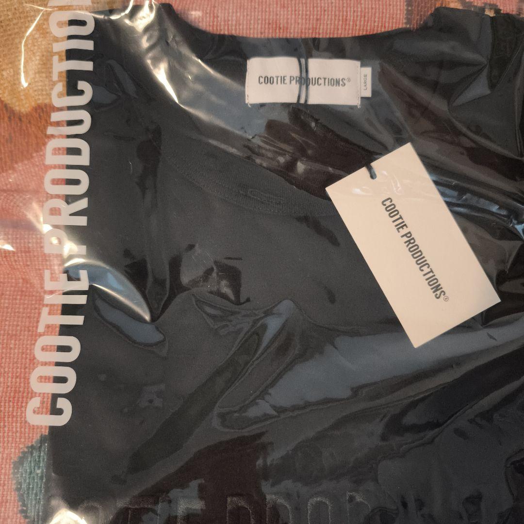 COOTIE PRODUCTIONS ロンT Tシャツ BLACK L 新品 黒
