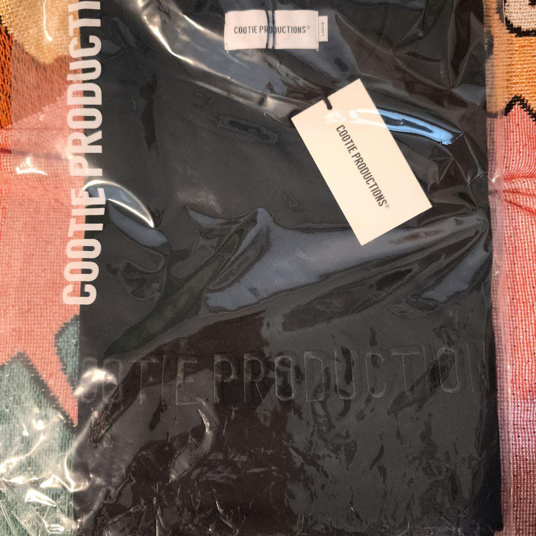 COOTIE PRODUCTIONS ロンT Tシャツ BLACK L 新品 黒