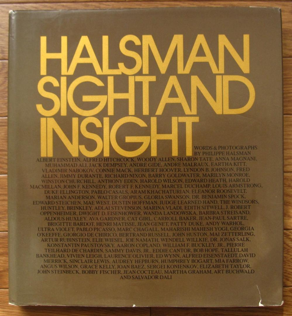 Halsman : Sight and Insight　フィリップ・ハルスマン