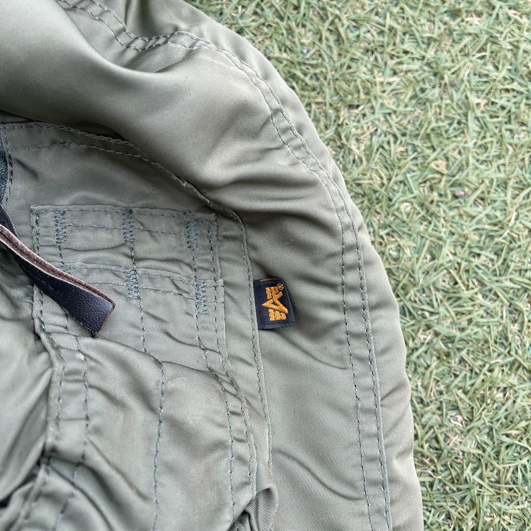 Alpha Industries USA 製N2Bフライトジャケット Lサイズ