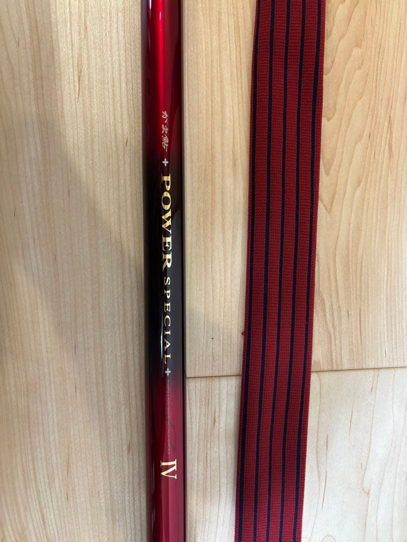 がまかつ、がま鮎POWER SPECIAL IV 95鮎竿 レッド
