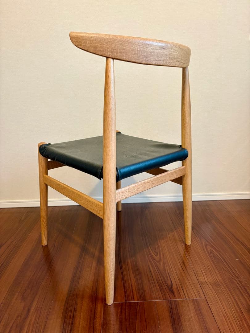 【hibanaさま】Kanademono 木製ダイニングチェア2脚セット