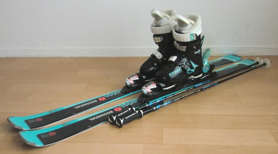 ■■1月限定■送料無料■女性用スキーセット■板142■メンテ付■