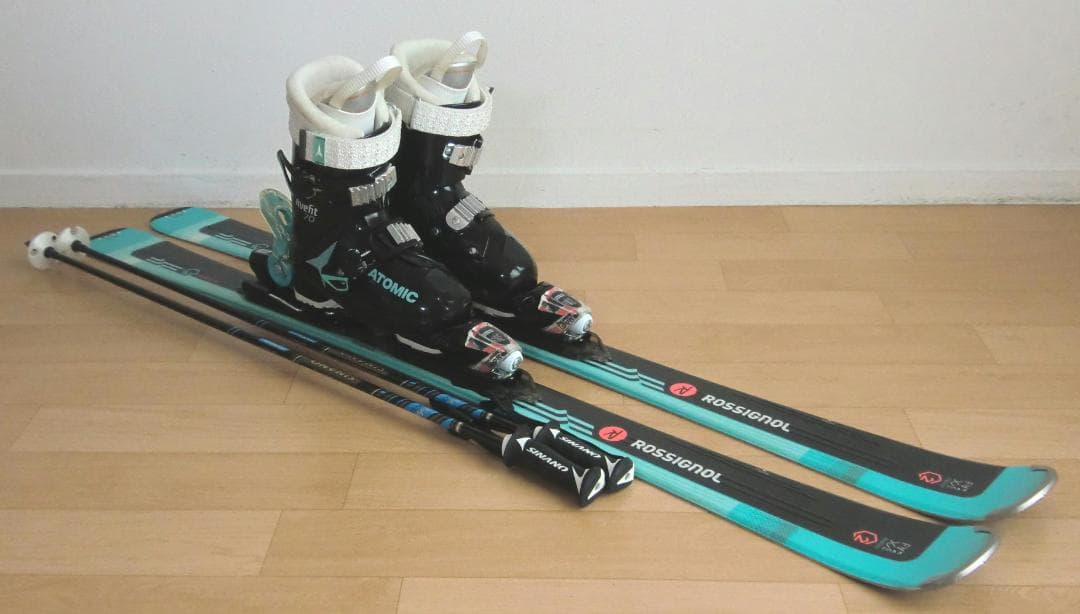 ■■1月限定■送料無料■女性用スキーセット■板142■メンテ付■