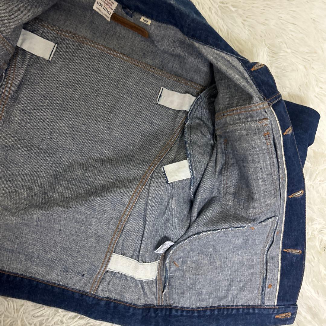 【美品】ラングラー 111MJ デニムジャケット　日本製　Lサイズ