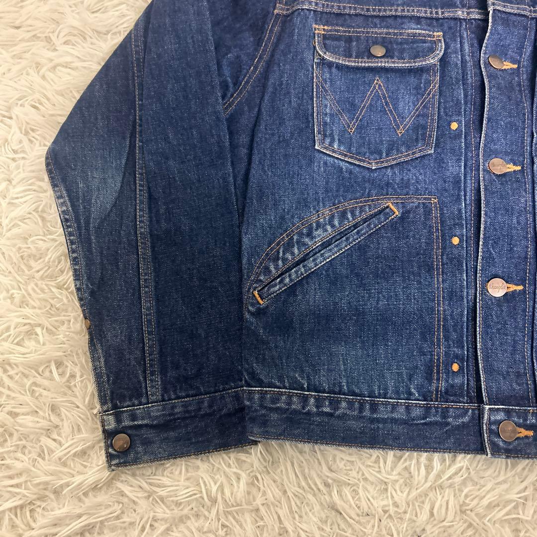 【美品】ラングラー 111MJ デニムジャケット　日本製　Lサイズ