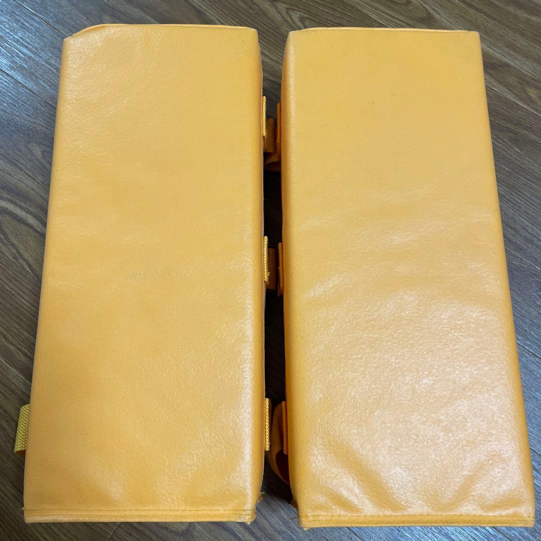 KING　ISAMI オレンジ ミット 標準サイズ　キッズ　2個セット