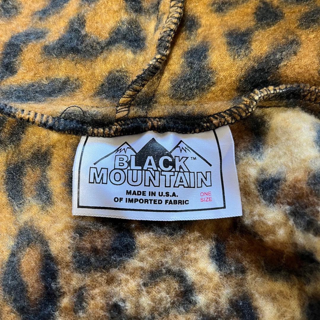 極美品 USA製 90's 古着 レオパード フリース ポンチョ マント