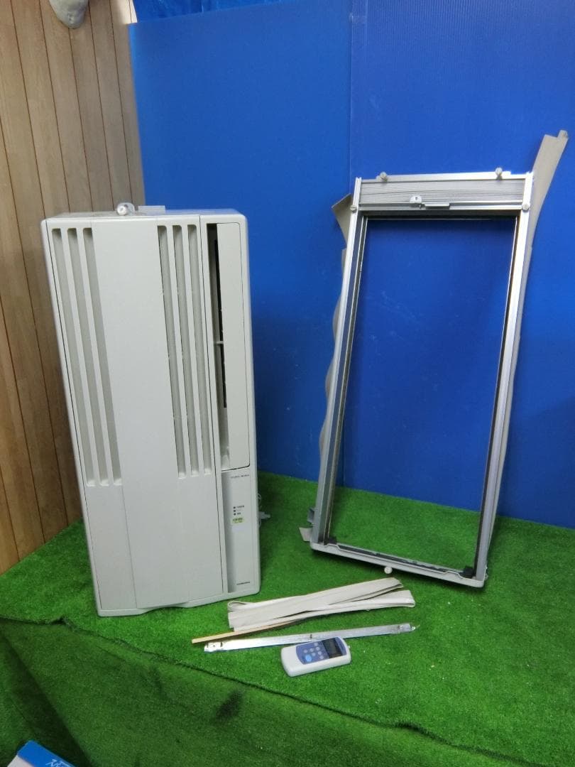 S4★消毒済 21年製 コロナウインドエアコン CW-F1821 送料込 保証付