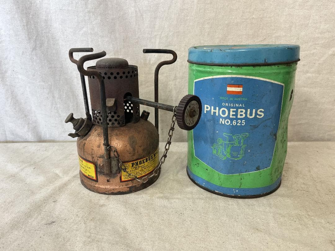 中古現状！【PHOEBUS】 ホエーブス №６２５ 動作未確認 水色缶