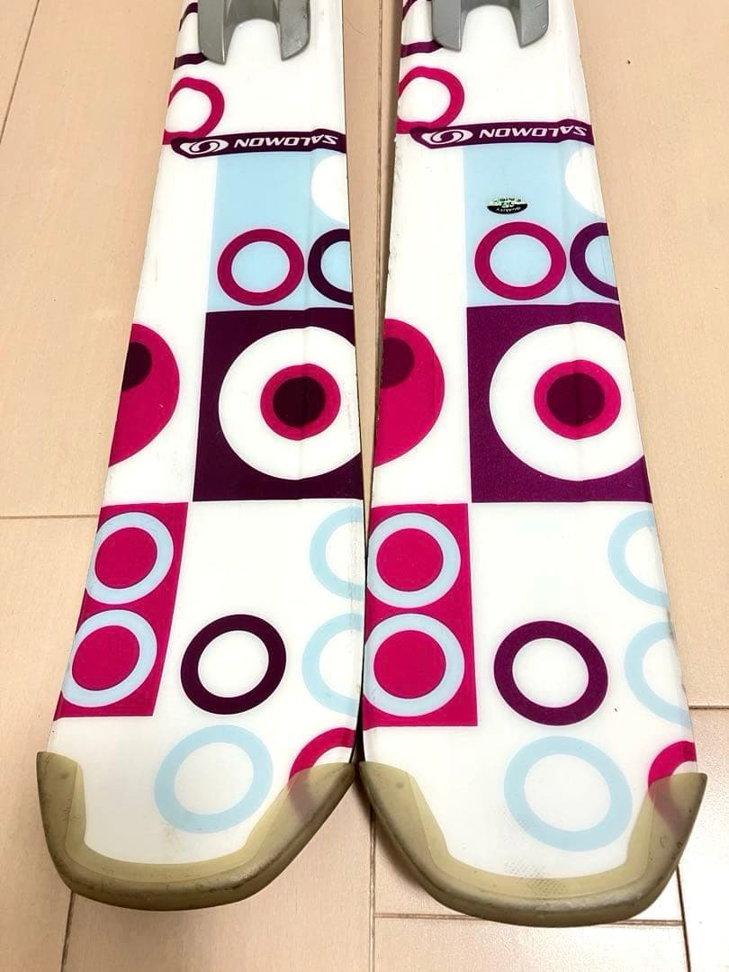 y*a様 SALOMON サロモン 120cm ショートスキー ミッドスキー A