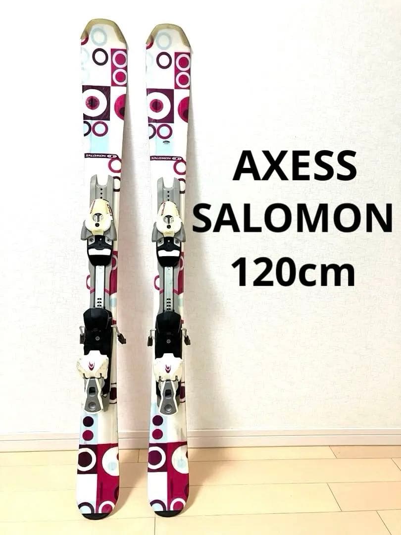 y*a様 SALOMON サロモン 120cm ショートスキー ミッドスキー A