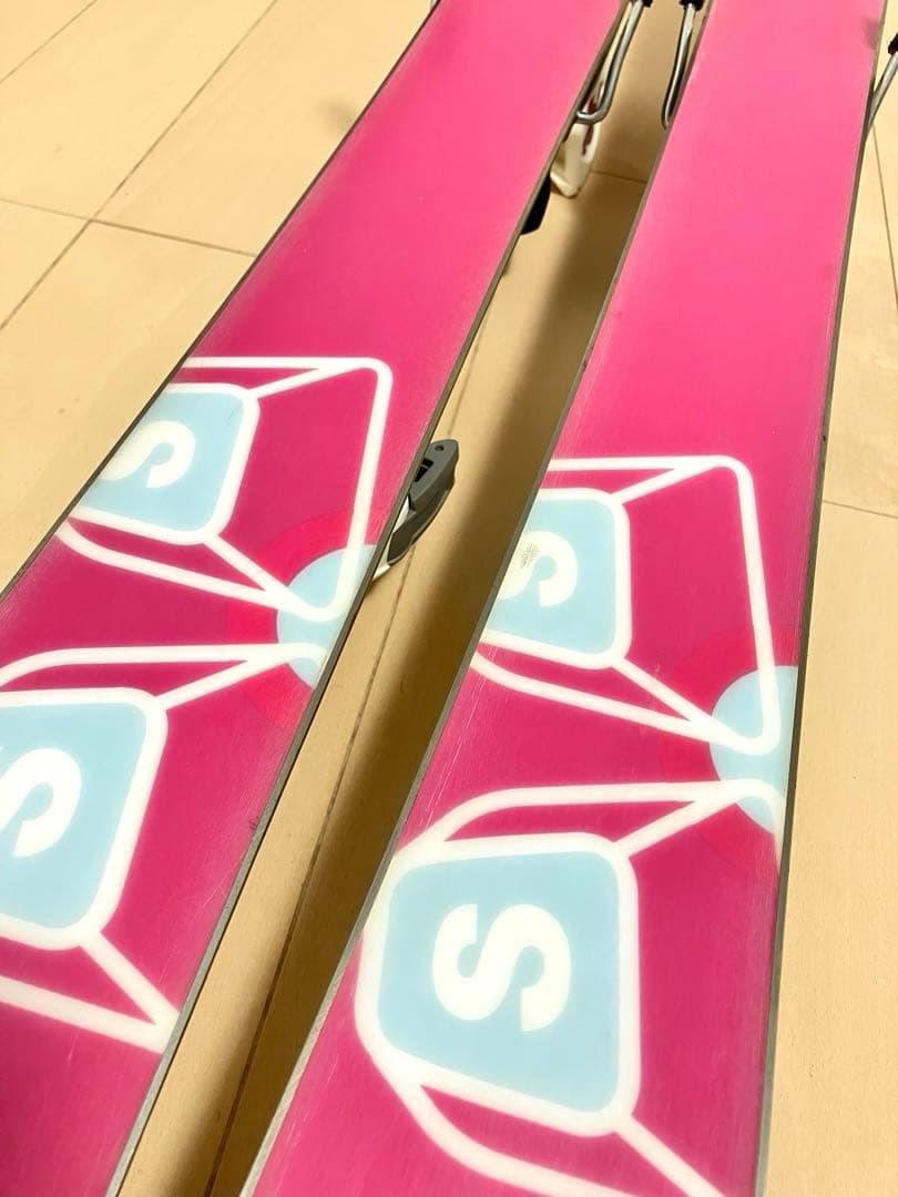 y*a様 SALOMON サロモン 120cm ショートスキー ミッドスキー A