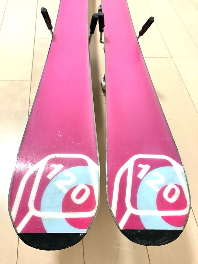 y*a様 SALOMON サロモン 120cm ショートスキー ミッドスキー A