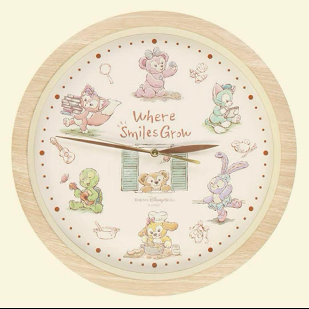 掛け時計 ダッフィー&フレンズ＊