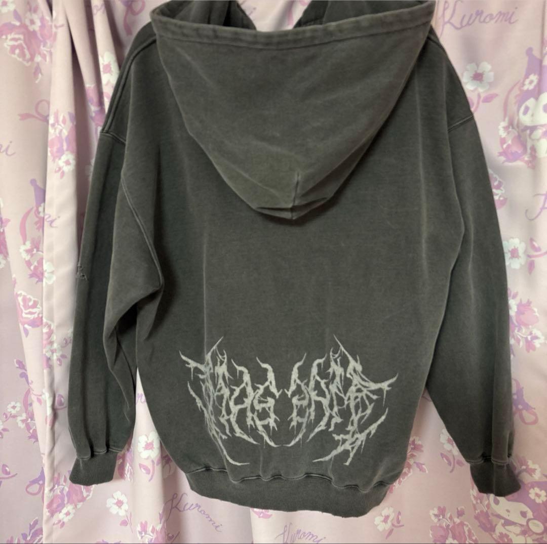 GALFY-染め染めわんちゃんボロボロパーカー