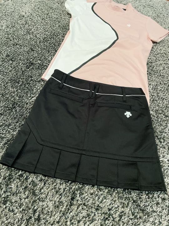 【新品】DESCENTE＊デサント＊プリーツ＊スカート＊ゴルフウェア＊ゴルフ女子