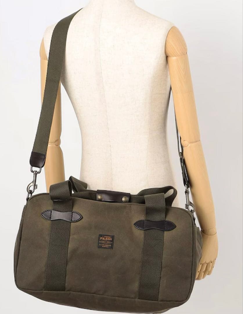 バッグ FILSON Tin Cloth Small Duffle Bag