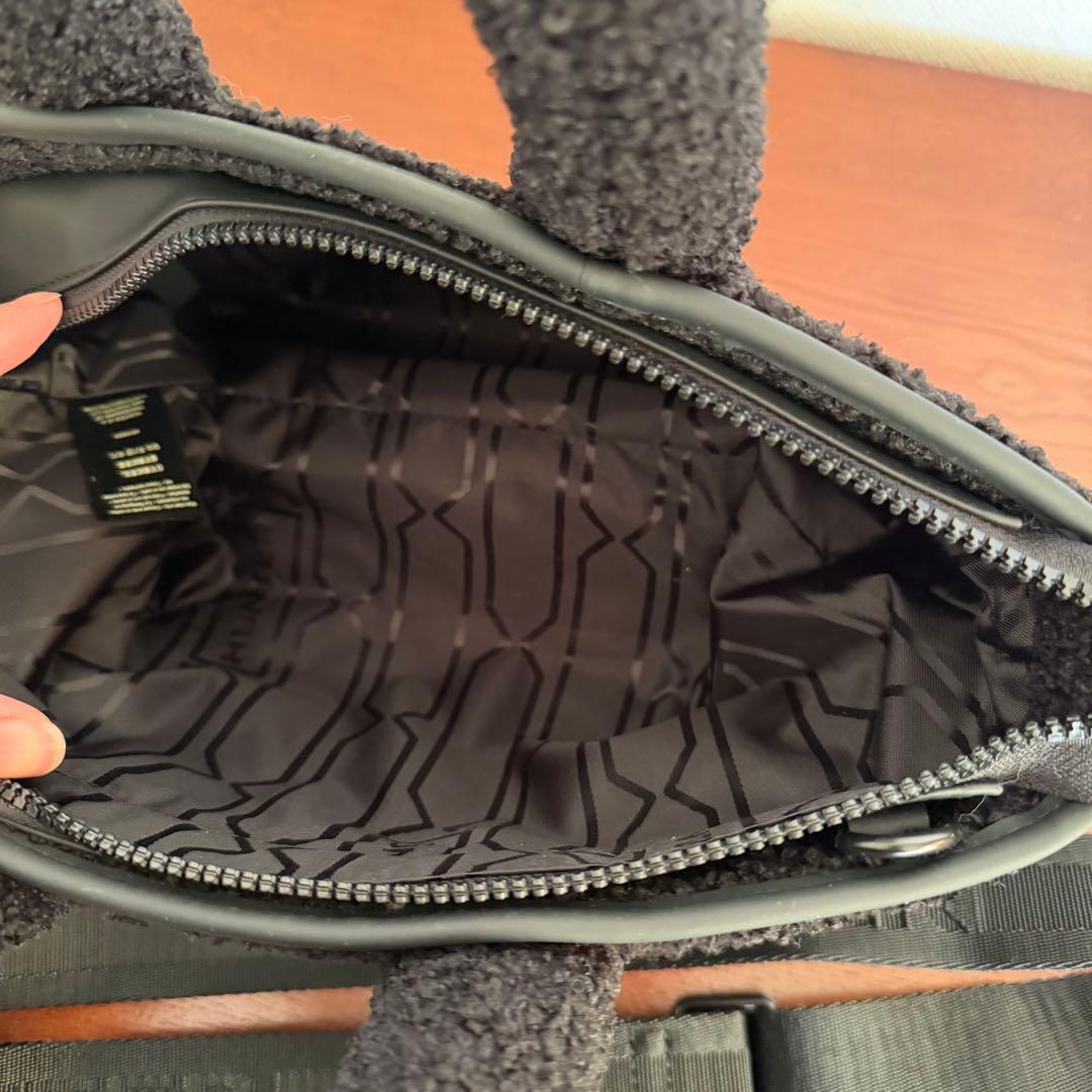 HUNTER ハンター ブラック ボアトートバッグ