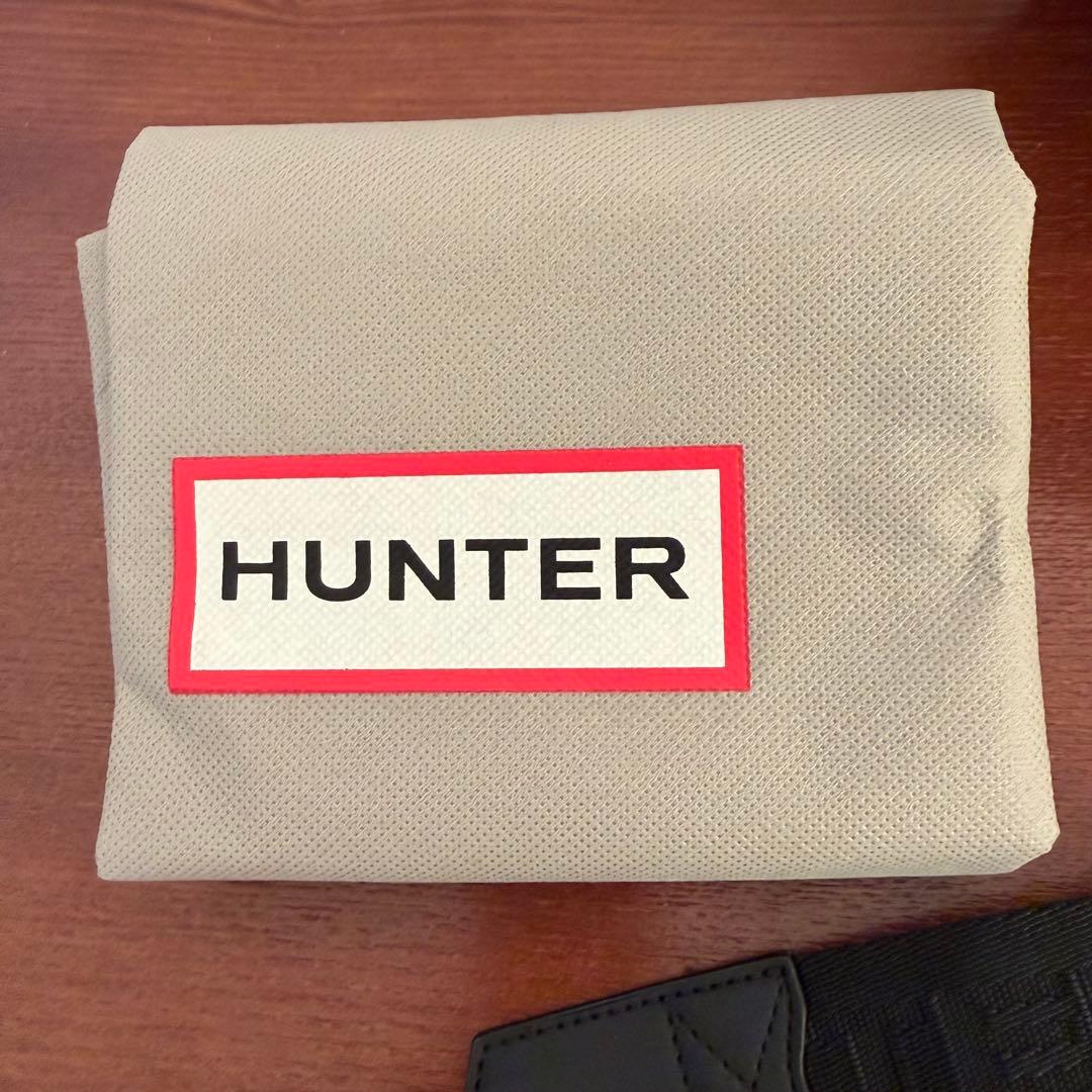 HUNTER ハンター ブラック ボアトートバッグ