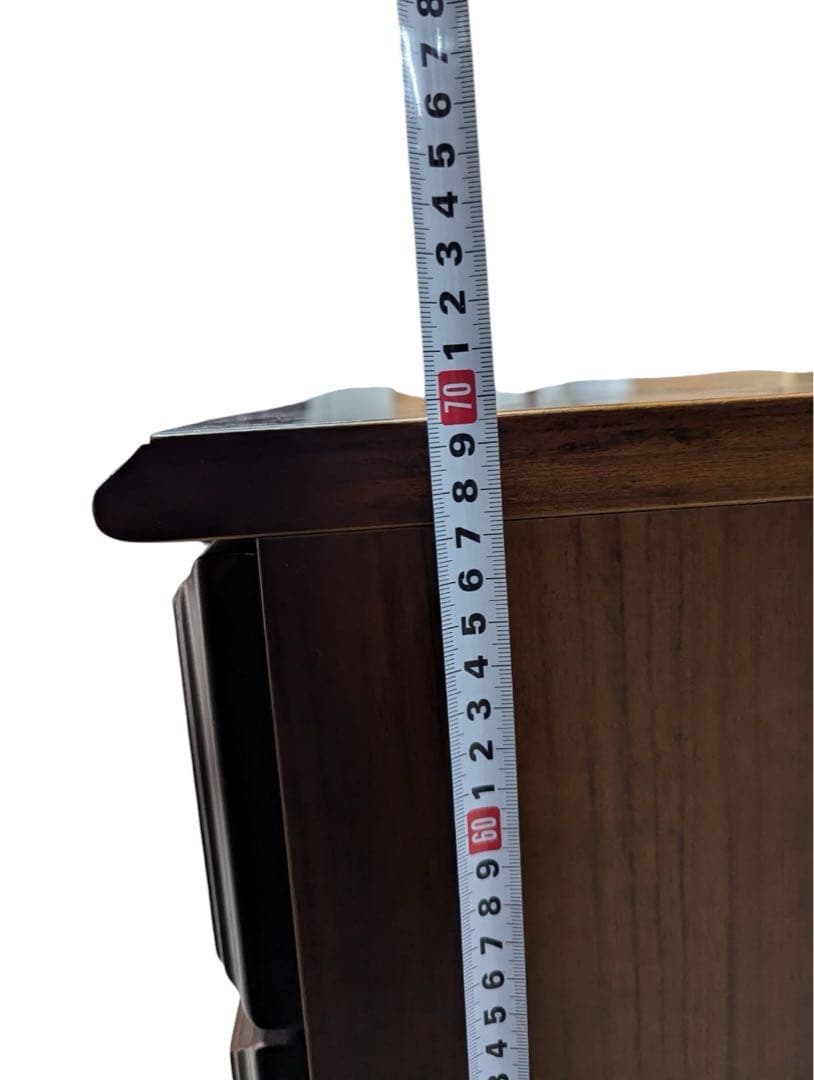 カリモク　karimoku⭐️4段チェスト ブラウン コロニアル　アンティーク