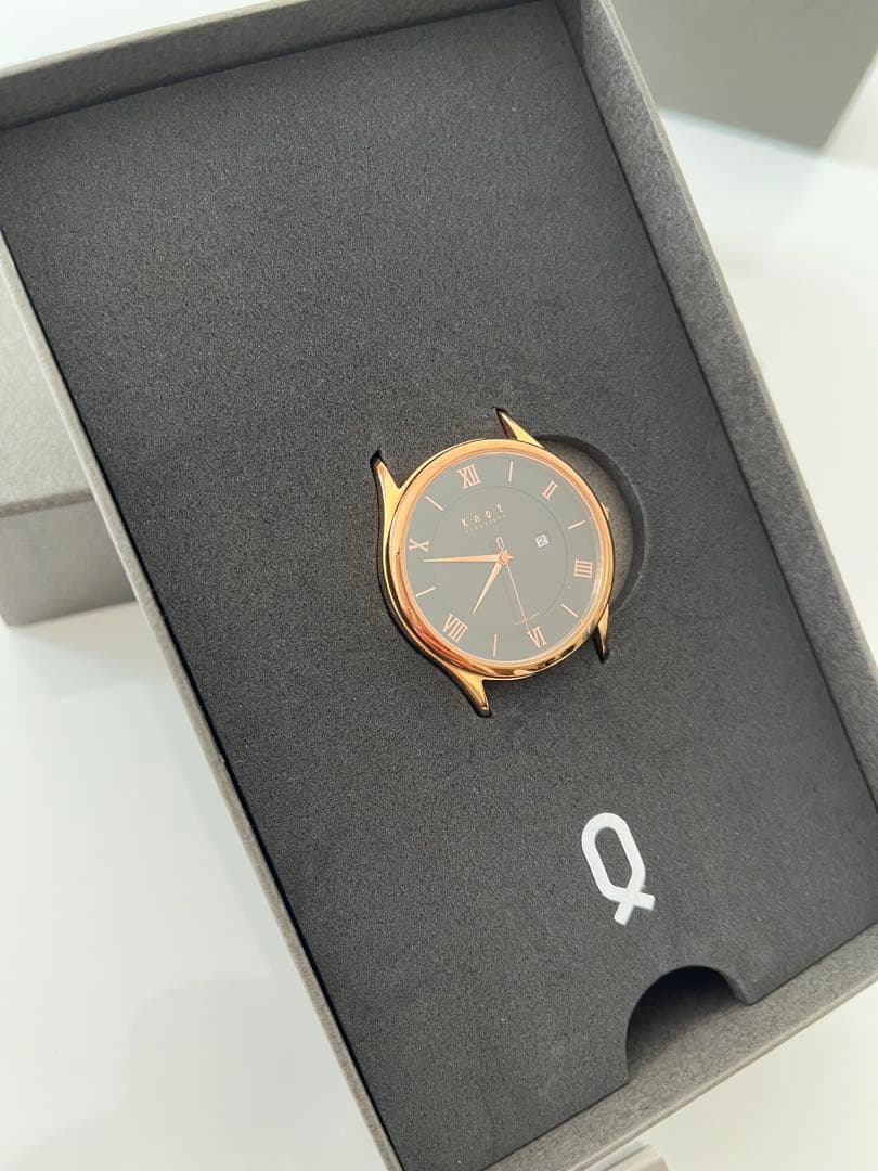 knot 腕時計　CS-32　BK　ソーラーウォッチ