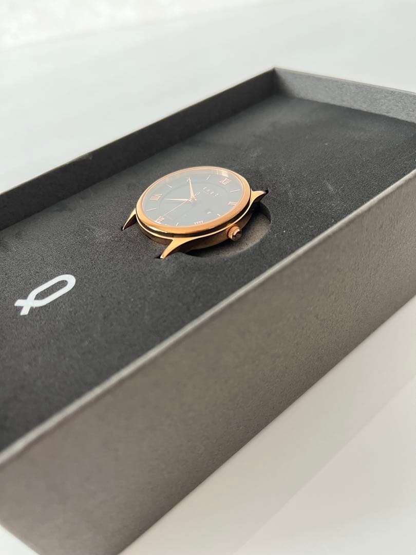 knot 腕時計　CS-32　BK　ソーラーウォッチ