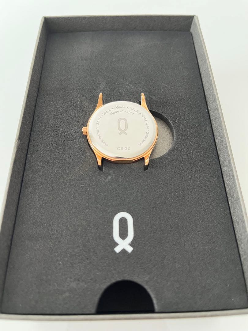 knot 腕時計　CS-32　BK　ソーラーウォッチ