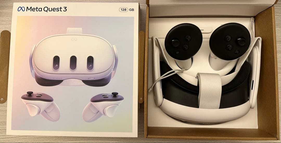  Quest 3 128GB メタクエスト3＋バッテリー付き