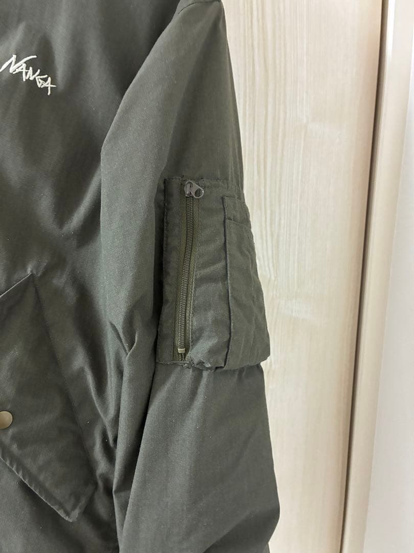 ナンガ　NANGA MA-1難燃素材　ダウンジャケットMサイズ