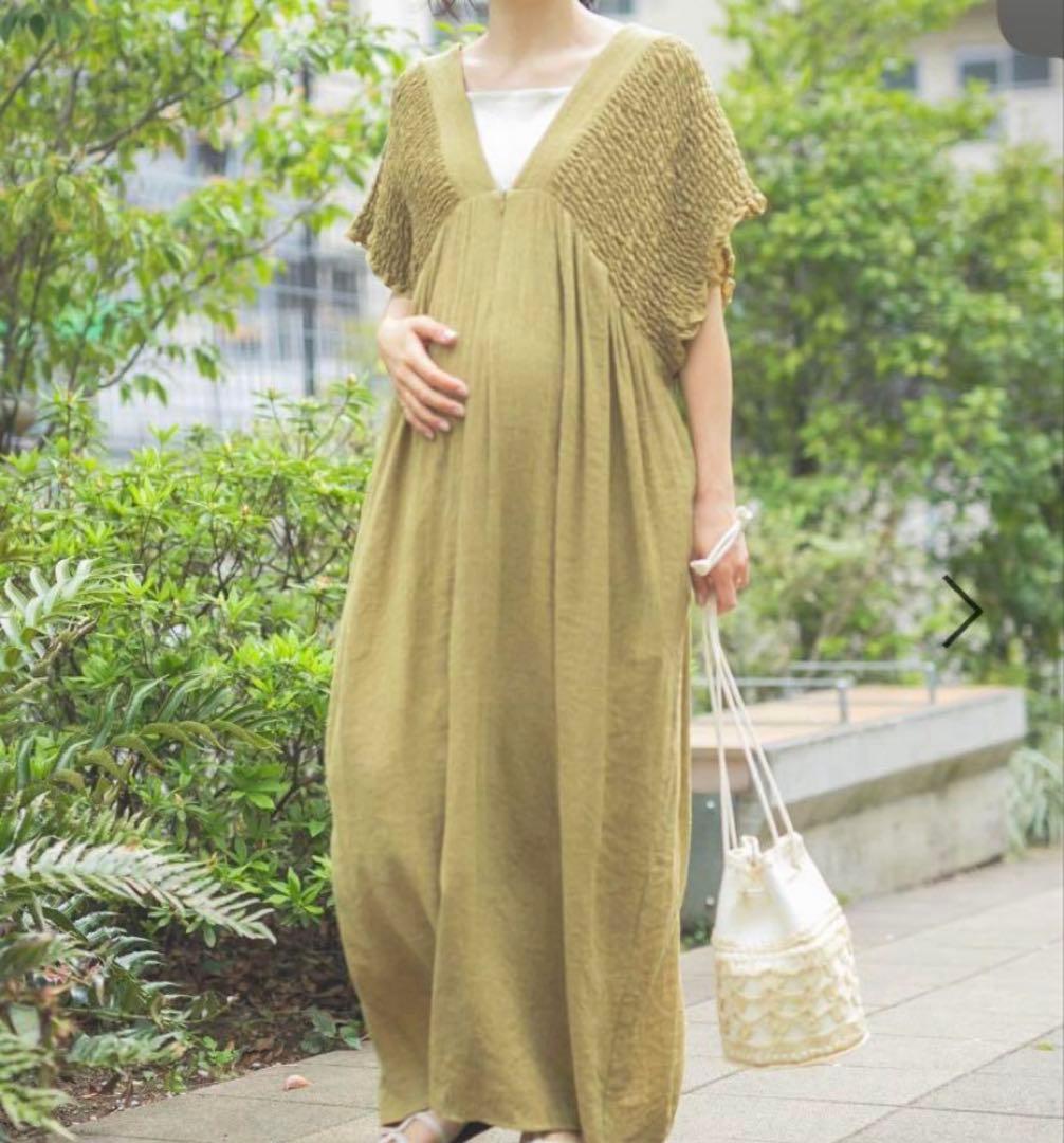 シャーリングVワンピース