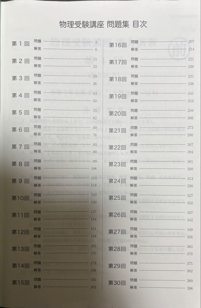 高3物理　問題集