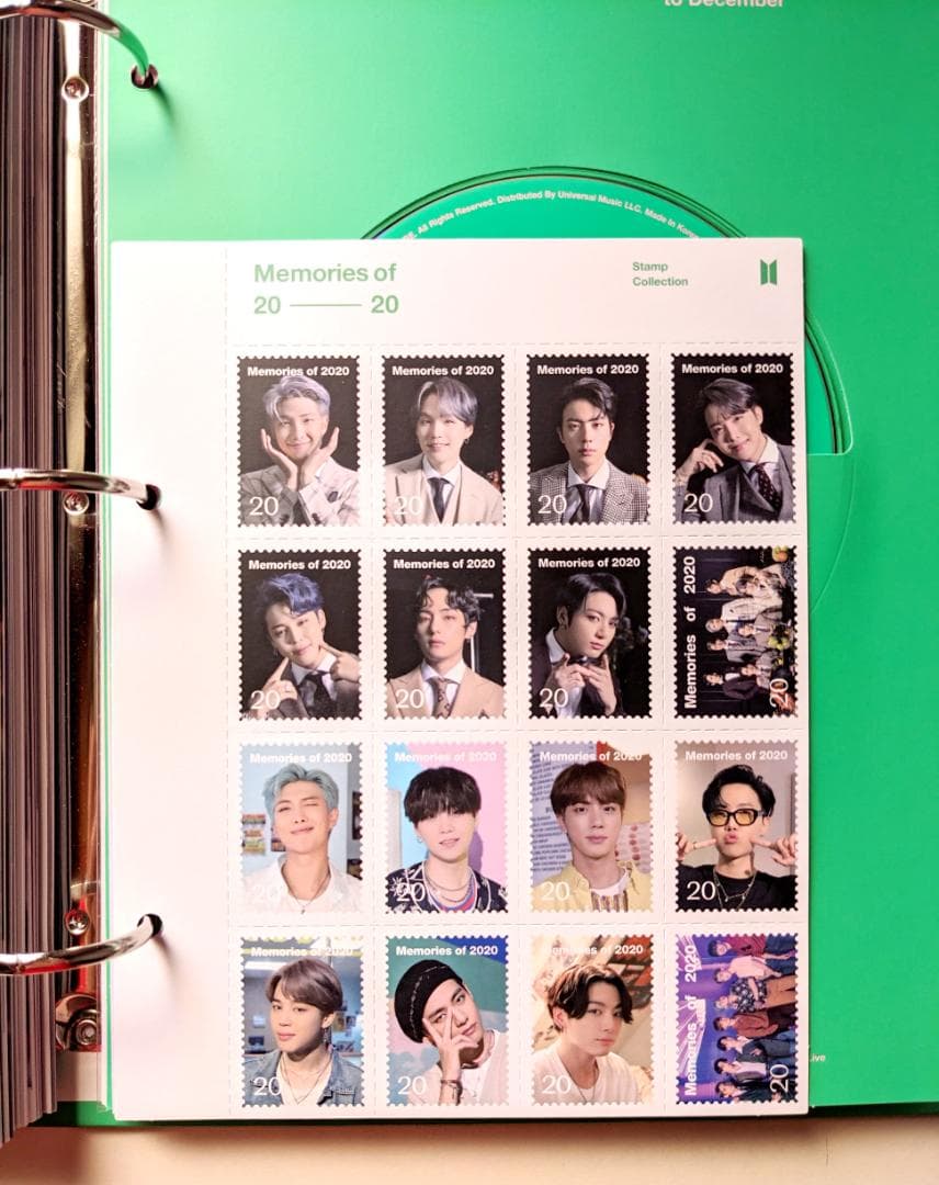 未使用　BTS　Memories 2020　DVD　限定販売商品　トレカ　ジミン