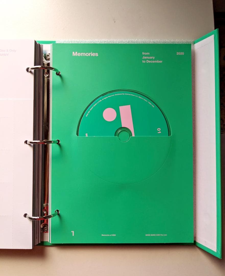 未使用　BTS　Memories 2020　DVD　限定販売商品　トレカ　ジミン