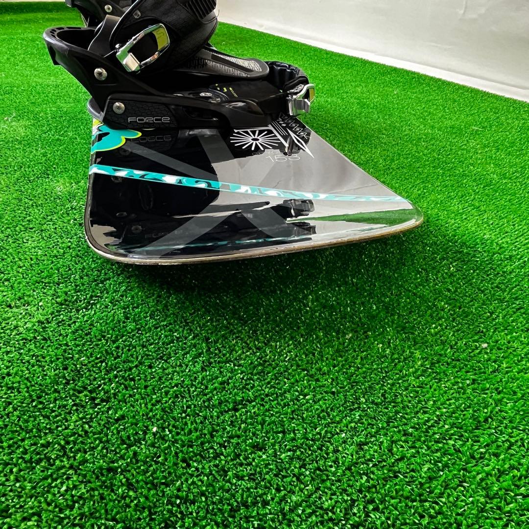 ✨ Kissmark ✨153cm スノーボード＋SALOMON FORCE L