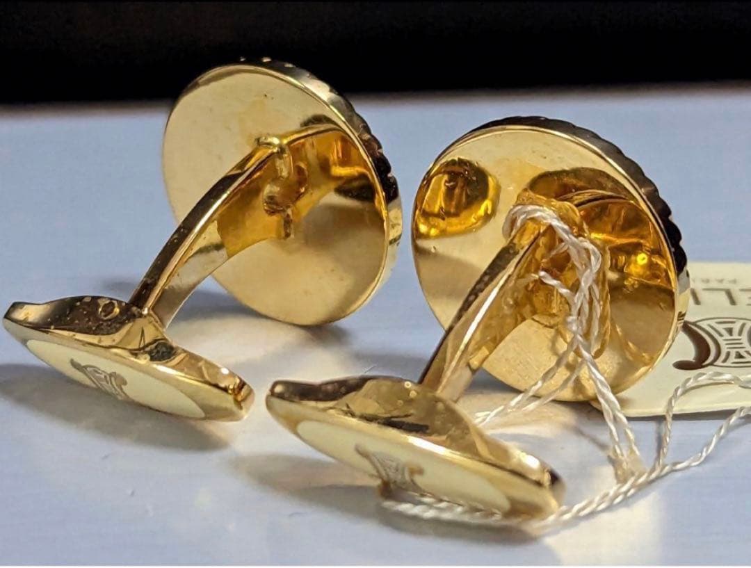 ◇ CELINE カフス　No.1568