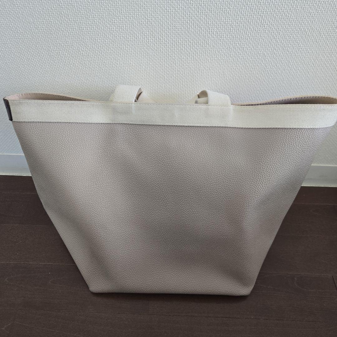 Herve Chapelier グレー トートバッグ