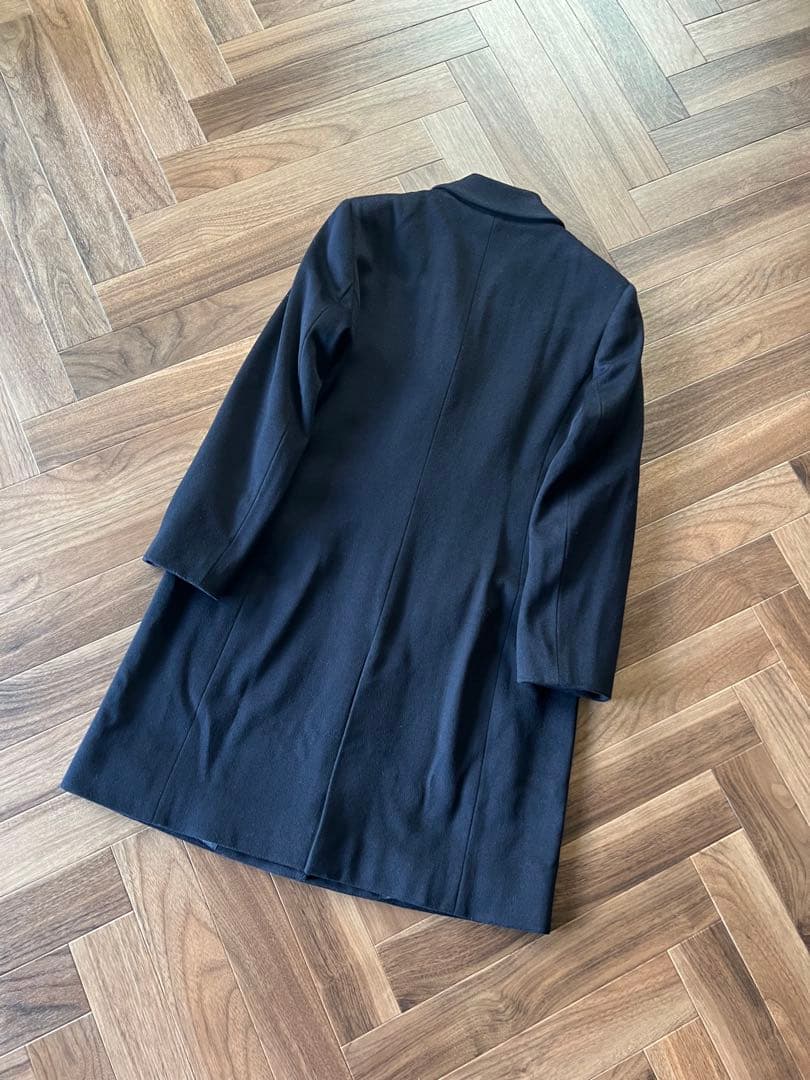 美品Brooks Brothers ネイビーチェスターコートLoro Piana