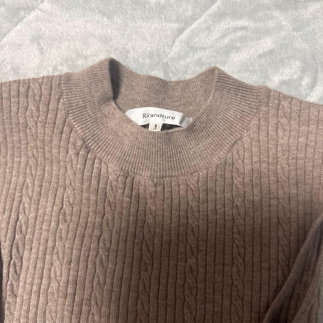 Rirandture リランドチュール 4WAYケーブルワンピースSET モカ