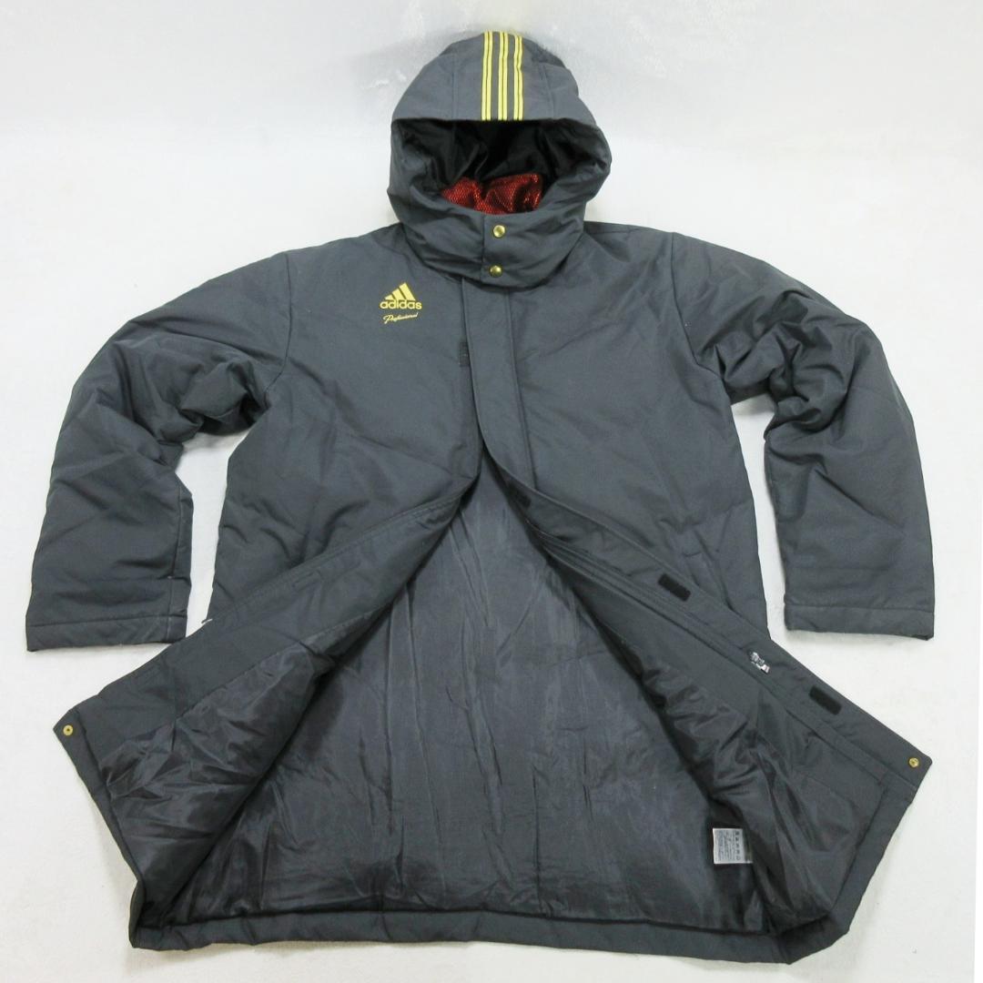 ✨超大きいサイズ/極美品✨アディダス プロフェッショナルベンチコート 3XL相当