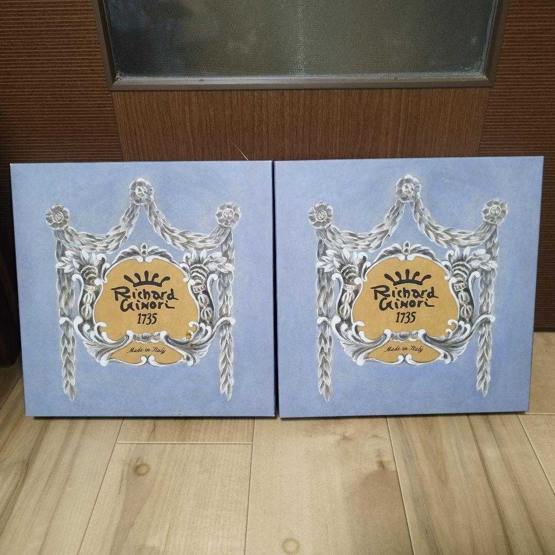 【未使用品】リチャードジノリ ベッキオホワイト スクエアプレート 27cm