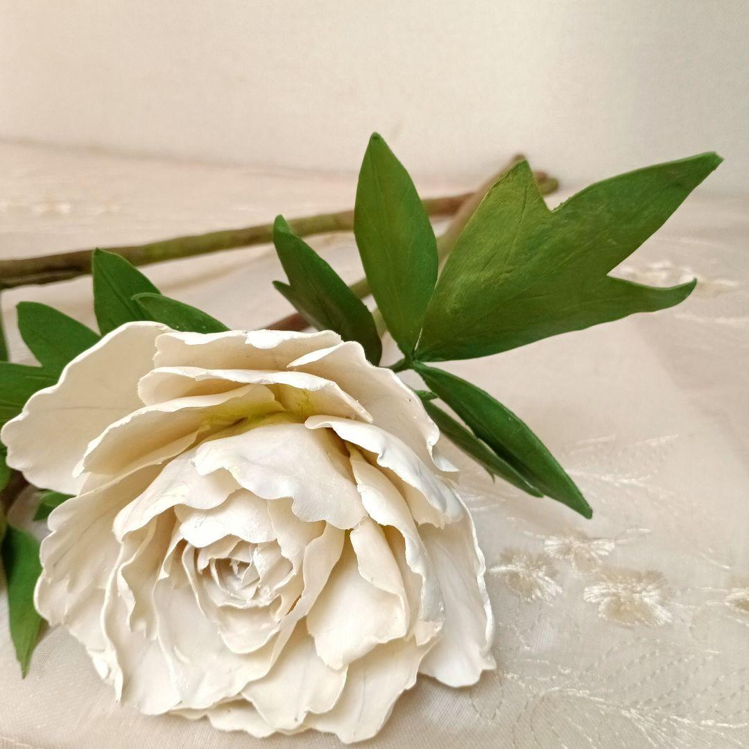 専用　牡丹と芍薬のお花 樹脂粘土クレイフラワー