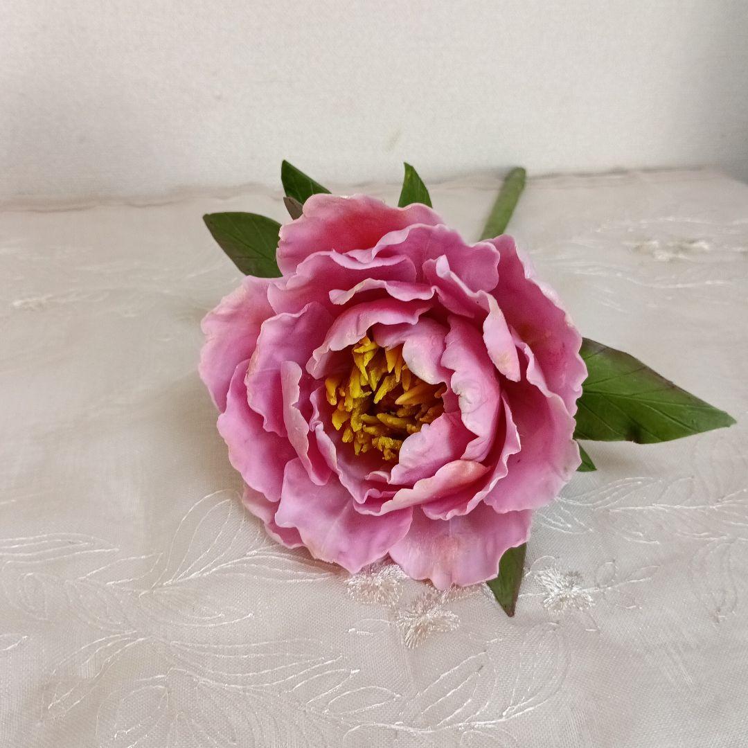 専用　牡丹と芍薬のお花 樹脂粘土クレイフラワー