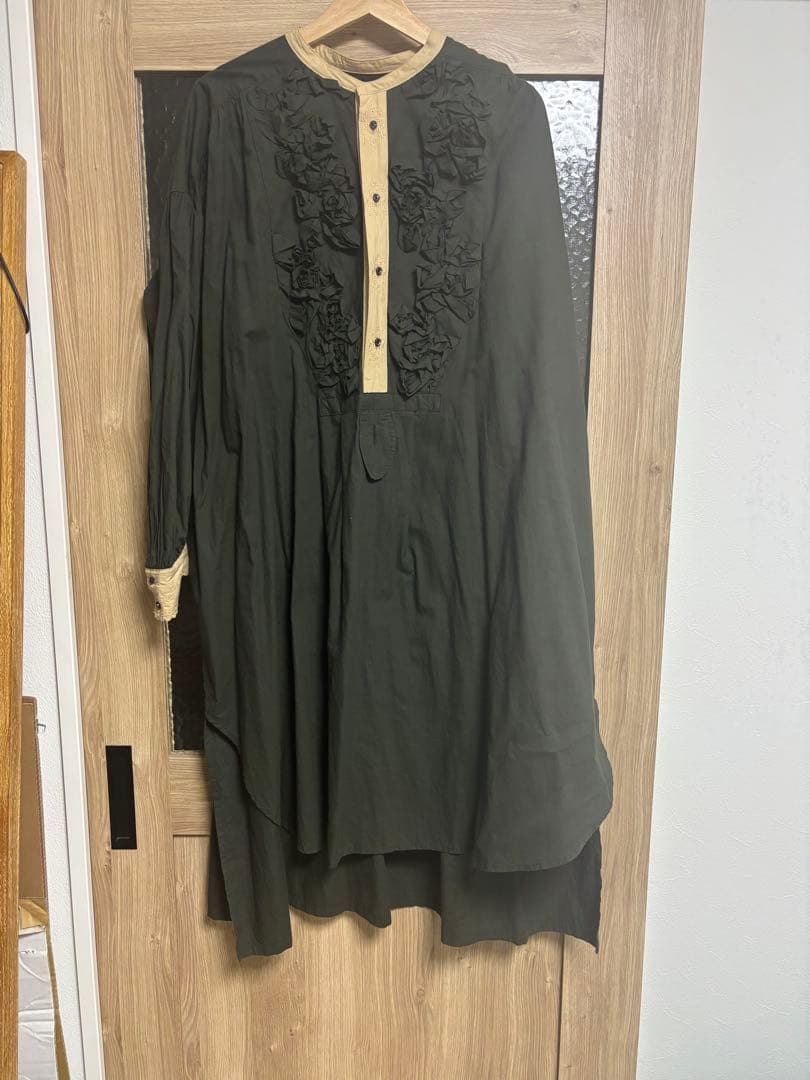 GASA 2023AW 「花嫁の刺繍」 シャツワンピース