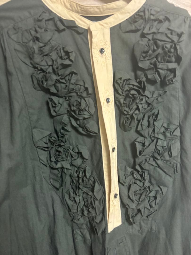 GASA 2023AW 「花嫁の刺繍」 シャツワンピース