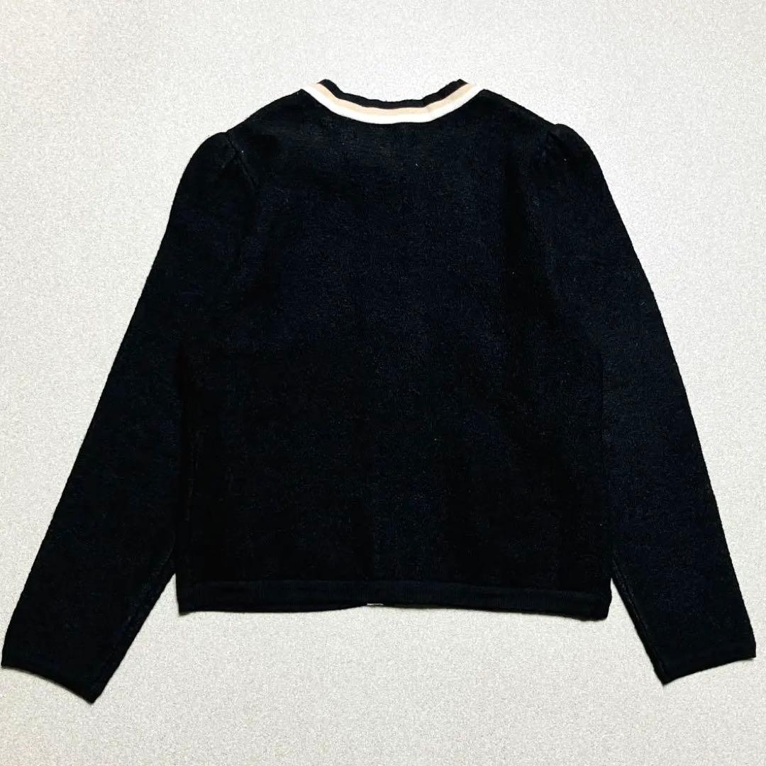 【美品✨24年モデル】エムズグレイシー 圧縮ニット配色 ノーカラージャケット