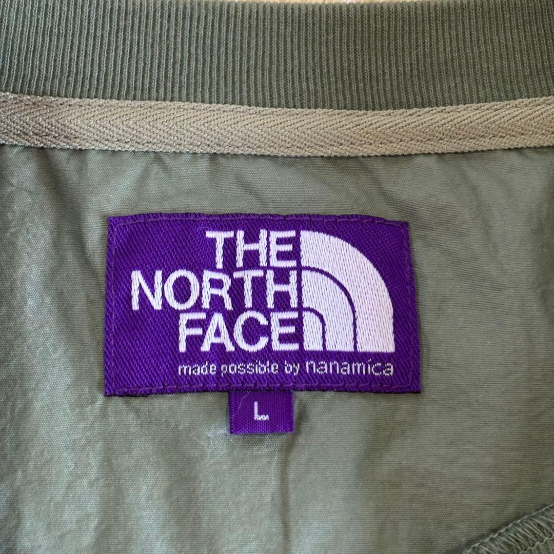 THE NORTH FACE ノースフェイス ナイロンロングTシャツ L カーキ
