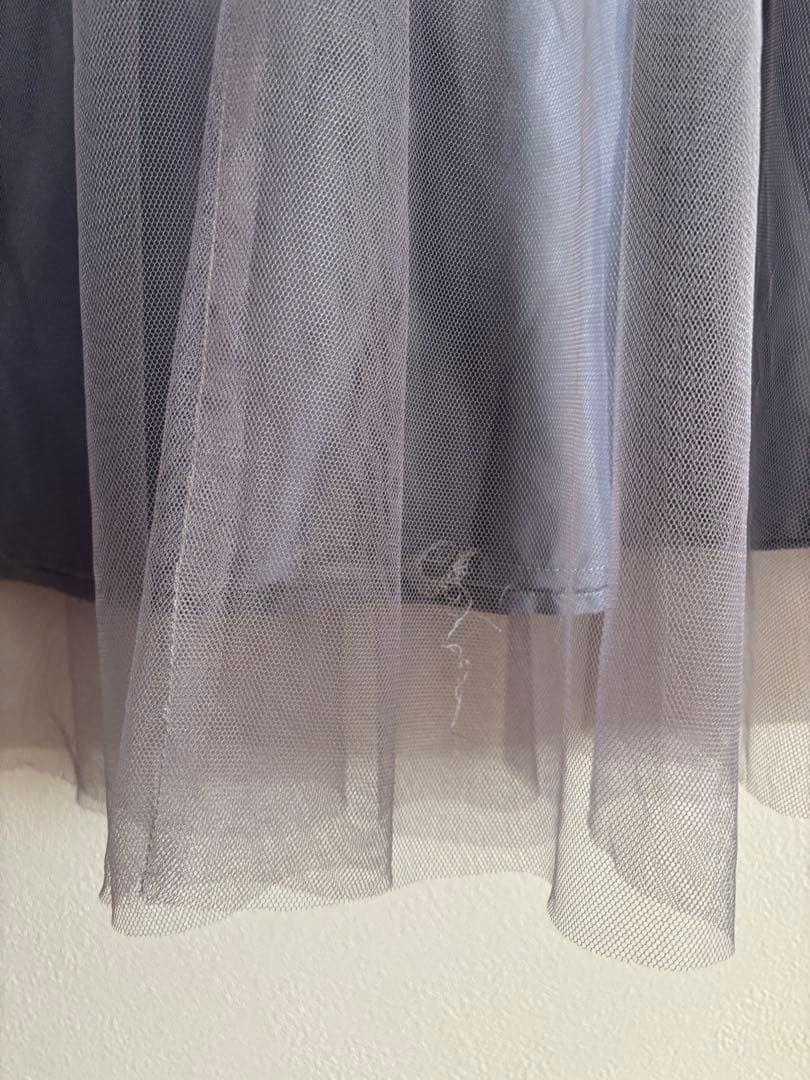 【さんかく】フェザーフラワーチュールドレス 結婚式 マタニティ